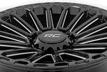 Load image into Gallery viewer, Rough Country Rough Country 97 Series Wheel | One-Piece | Gloss Black | 20x10 | 8x6.5 | -19mm 97201010 - Additional View 5