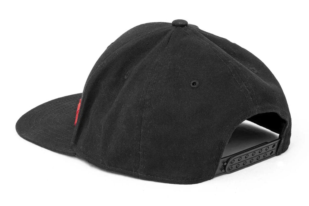 Rough Country Rough Country Hat | Flat Bill | Red Logo | Black 84123 - Back View