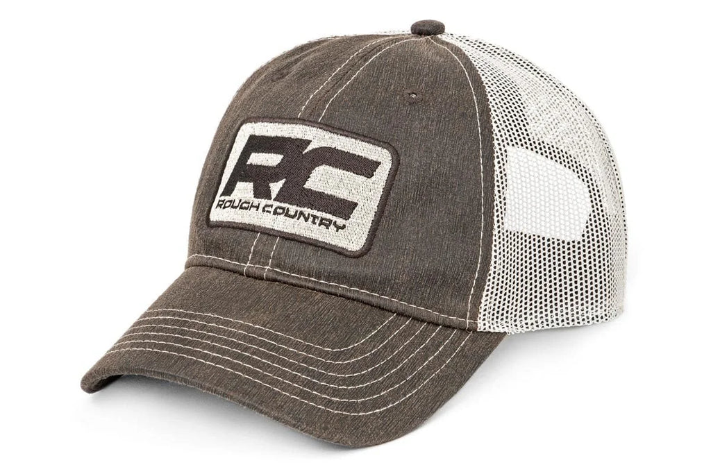 Rough Country Rough Country Hat | Mesh | Brown Patch | Brown 84122 - Main Product View