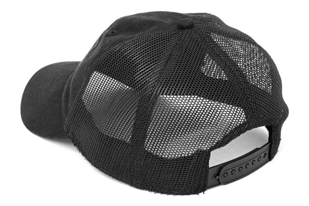 Rough Country Rough Country Hat | Mesh | Rough Country Patch | Black 84120 - Back View
