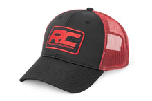 Load image into Gallery viewer, Rough Country Rough Country Hat | Red Mesh | Rough Country Patch | Black/Red 84124 - Main Product View