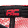 Load image into Gallery viewer, Rough Country Rough Country Hat | Red Mesh | Rough Country Patch | Black/Red 84124 - Detail View