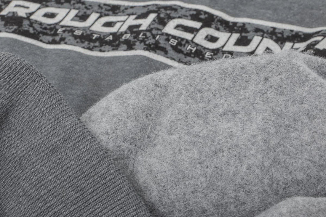 Rough Country Rough Country Hoodie | Digital | Grey | 2XL 840892XL - Back View