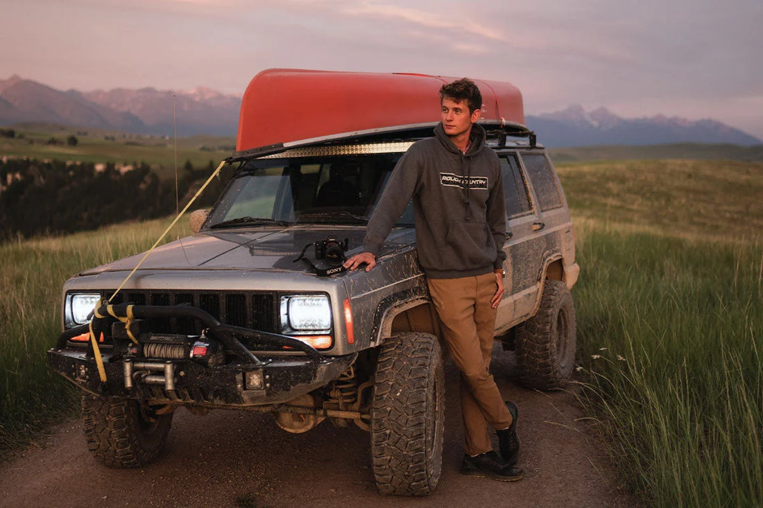 Rough Country Rough Country Hoodie | Digital | Grey | 2XL 840892XL - Installation View