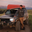 Load image into Gallery viewer, Rough Country Rough Country Hoodie | Digital | Grey | LG 84089LG - Installation View