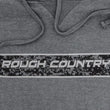 Load image into Gallery viewer, Rough Country Rough Country Hoodie | Digital | Grey | XL 84089XL - Side View