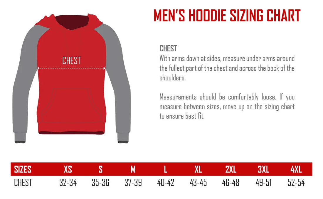 Rough Country Rough Country Hoodie | Heater | Red/Gray | MD 84083MM - Installation View