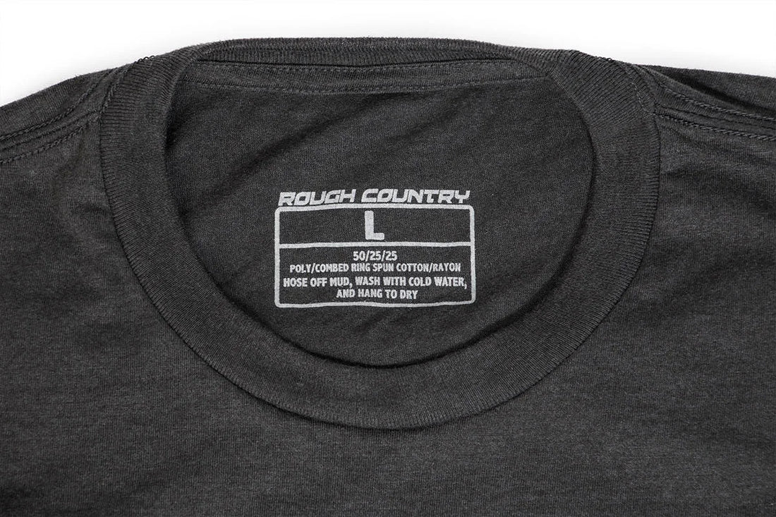 Rough Country Rough Country T-Shirt | American Flag | Blue | LG 84079LG - Back View