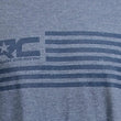 Load image into Gallery viewer, Rough Country Rough Country T-Shirt | American Flag | Blue | MD 84079MM - Side View