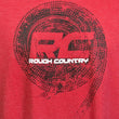 Load image into Gallery viewer, Rough Country Rough Country T-Shirt | Donut | Red | Size 3XL 840753X - Side View