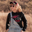 Load image into Gallery viewer, Rough Country Rough Country T-Shirt | Long Sleeve | Vertex | Black | SM 84090SM - Installation View