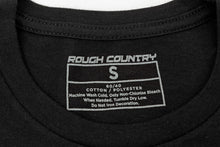 Load image into Gallery viewer, Rough Country Rough Country T-Shirt | RC Lines | Black | 3XL 840963XL - Back View