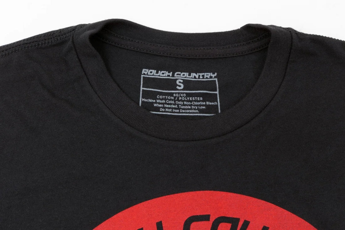 Rough Country Rough Country T-Shirt | RC Mountains | Black | 2XL 840922XL - Mounting View