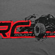 Load image into Gallery viewer, Rough Country Rough Country T-Shirt | Rough Country Crawl | Grey | Size 3XL 84065 - Side View