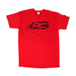 Load image into Gallery viewer, Rough Country Rough Country T-Shirt | Rough Country Tread | Red | Size 2XL 84037 - Main Product View
