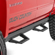 Load image into Gallery viewer, Rough Country SRL2 Adj Aluminum Step | Crew Cab | Chevy/GMC 1500/2500HD/3500HD (07-18 &amp; Classic) - Back View