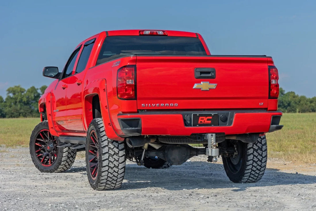Rough Country SRL2 Adj Aluminum Step | Crew Cab | Chevy/GMC 1500/2500HD/3500HD (07-18 & Classic) - Additional View 5