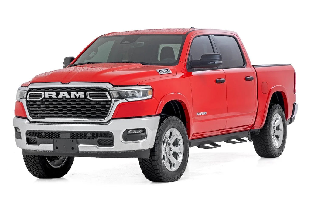 Rough Country SRL2 Adj Aluminum Step | Crew Cab | Ram 1500 (19-25)/1500 TRX (21-24) 31016 - Side View