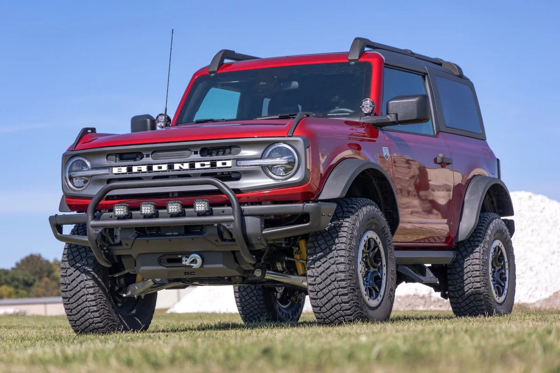 Rough Country SRX2 Adjustable Aluminum Step | Ford Bronco (2 Door) 4WD (2021-2024) 51081 - Additional View 6