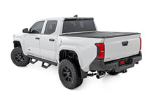 Load image into Gallery viewer, Rough Country SRX2 Adjustable Aluminum Steps | Double Cab | Toyota Tacoma 2WD/4WD (24-25) - Back View