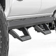 Load image into Gallery viewer, Rough Country SRX2 Adjustable Aluminum Steps | Double Cab | Toyota Tacoma 2WD/4WD (24-25) - Installation View