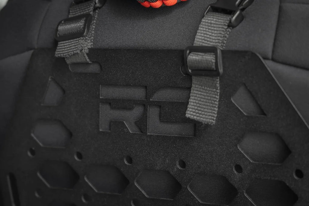 Rough Country Seat Back Organizer Molle Panel | Universal 10664 - Installation View