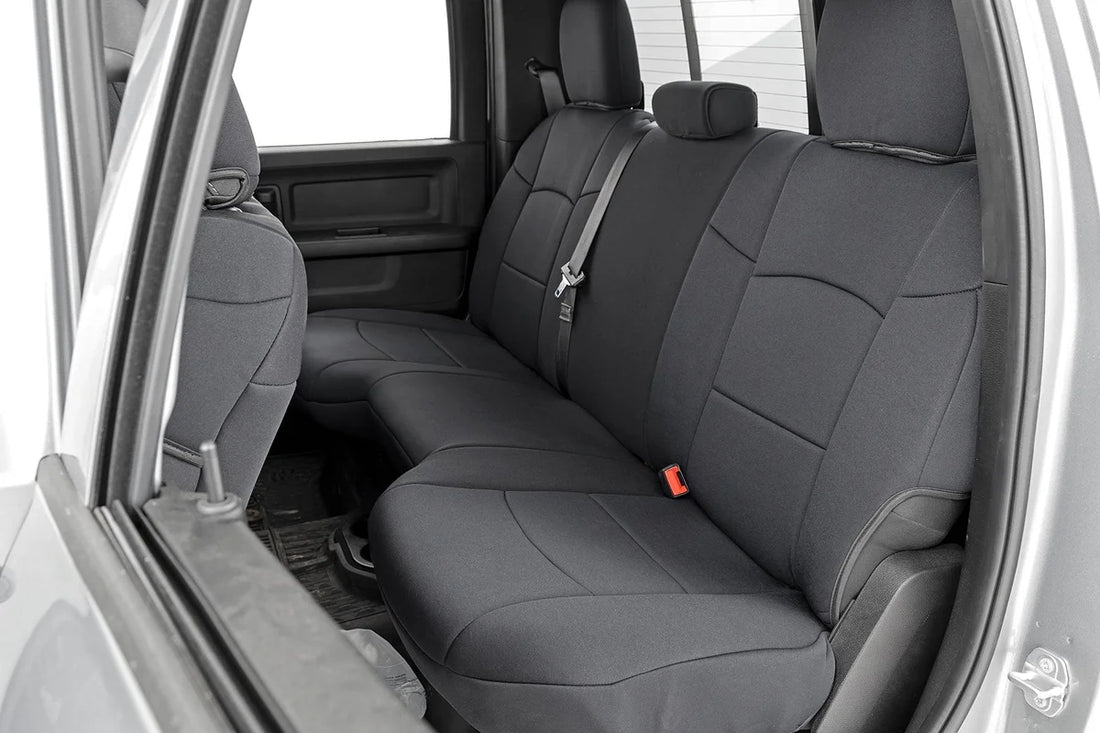 Rough Country Seat Covers | Bucket Seats | FR & RR | Ram 2500 2WD/4WD (2019-2024) 91043 - Back View
