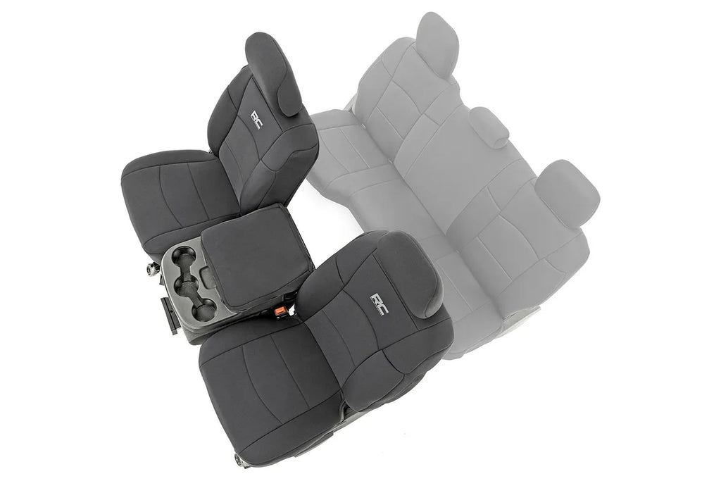 Rough Country Seat Covers | Bucket Seats | FR | Ram 2500 2WD/4WD (2019-2024) 91042 - Main Product View