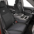 Load image into Gallery viewer, Rough Country Seat Covers | FR 40/20/40 &amp; Rear | Chevy/GMC 1500 (14-18 &amp; Classic) 91025 - Back View