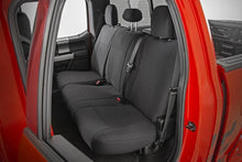 Load image into Gallery viewer, Rough Country Seat Covers | FR Bench and RR Bench | Ford F-150/Lightning/F-250/F-350  (15-26) - Side View
