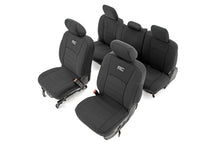 Load image into Gallery viewer, Rough Country Seat Covers | FR Bucket RR Full bench | Ram 1500 (09-18)/2500 (11-18)/3500 (11-18) - Rear View