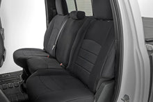 Load image into Gallery viewer, Rough Country Seat Covers | FR Bucket RR Full bench | Ram 1500 (09-18)/2500 (11-18)/3500 (11-18) - Detail View