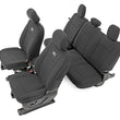 Load image into Gallery viewer, Rough Country Seat Covers | FR Bucket and RR Bench | Ford F-150/Lightning/F-250/F-350 (15-23) 91018 - Main Product View