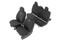 Load image into Gallery viewer, Rough Country Seat Covers | FR Bucket and RR Bench | Ford Ranger 2WD/4WD (2019-2026) - Main Product View