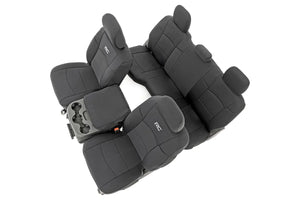 Rough Country Seat Covers | FR & RR | 60/40 Rear Seat | Ram 2500 2WD/4WD (2019-2024) 91044 - Main Product View