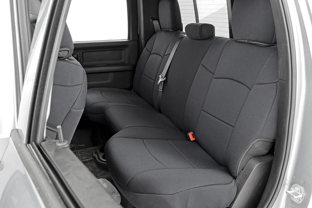 Rough Country Seat Covers | FR & RR | 60/40 Rear Seat | Ram 2500 2WD/4WD (2019-2024) 91044 - Back View