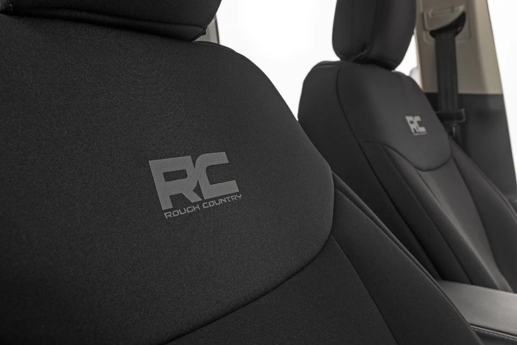 Rough Country Seat Covers | FR & RR W/Armrest | Crew Cab | Ford Maverick 2WD/4WD (22-26) - Additional View 6