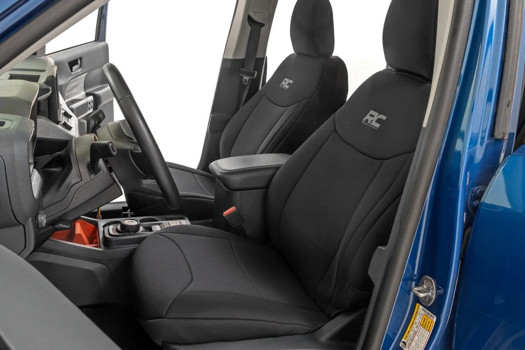 Rough Country Seat Covers | FR & RR W/O Armrest | Crew Cab | Ford Maverick 2WD/4WD (22-26) - Main Product View