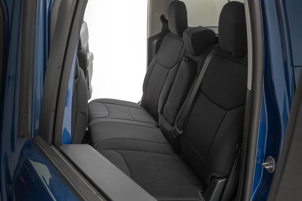 Rough Country Seat Covers | FR & RR W/O Armrest | Crew Cab | Ford Maverick 2WD/4WD (22-26) - Side View