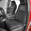 Load image into Gallery viewer, Rough Country Seat Covers | FR w/ Console Cover and Rear | Toyota Tundra 2WD/4WD (14-21) 91027A - Side View