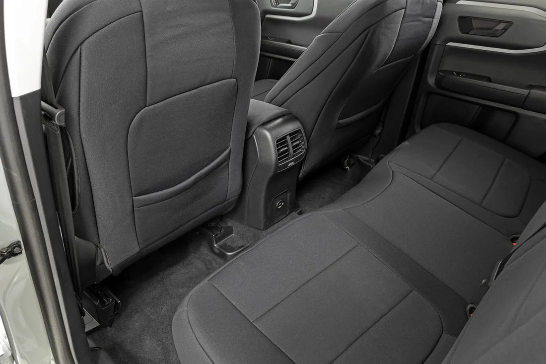 Rough Country Seat Covers | Ford Bronco Sport 4WD (2021-2024) 91047 - Installation View