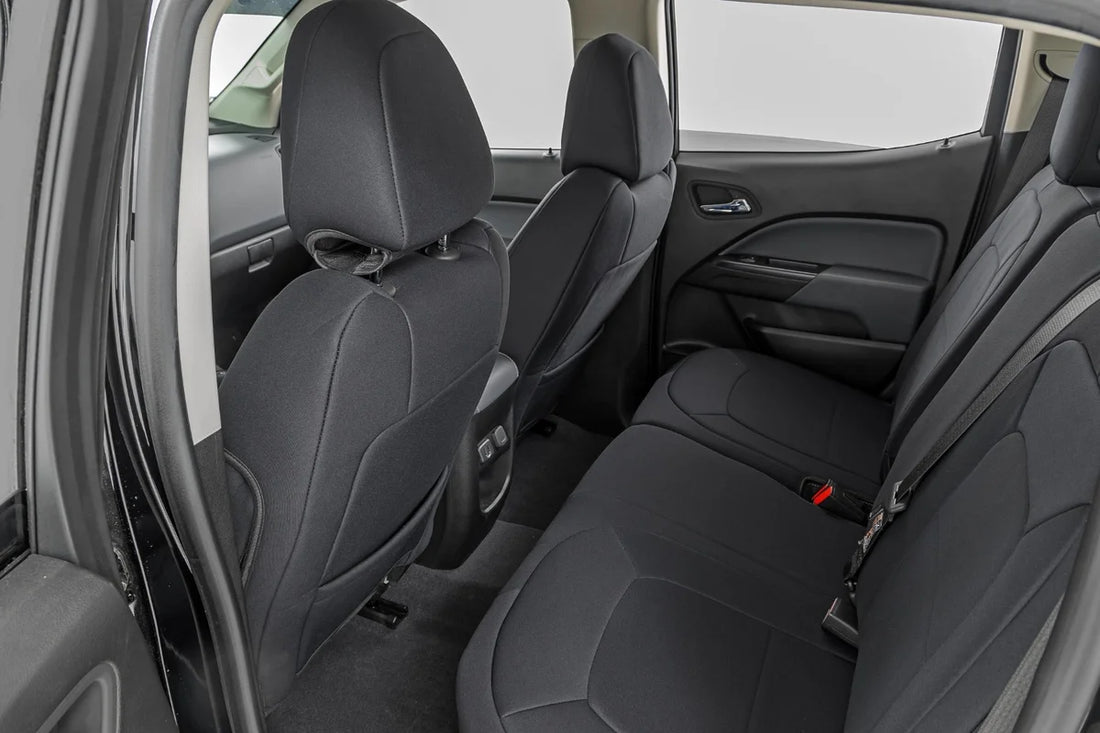 Rough Country Seat Covers | Front Bucket  | Rear Bench | Chevy/GMC Canyon/Colorado (15-22) 91051 - Additional View 5