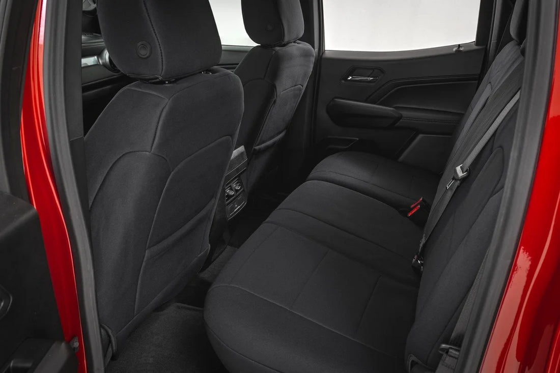 Rough Country Seat Covers | Front Bucket  | Rear Bench | Chevy/GMC Canyon/Colorado (23-26) - Side View