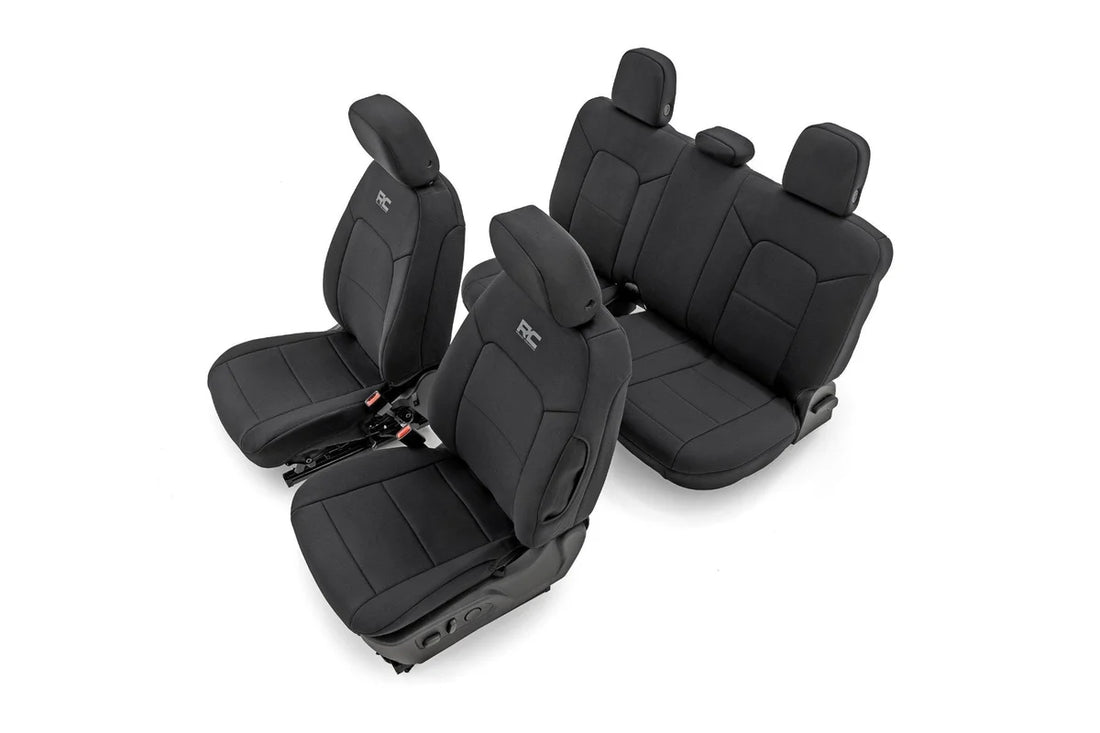 Rough Country Seat Covers | Front Bucket  | Rear Bench | Chevy/GMC Canyon/Colorado (23-26) - Additional View 5