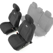 Load image into Gallery viewer, Rough Country Seat Covers | Front | Double Cab | Toyota Tacoma 2WD/4WD (2016-2023) 91030 - Main Product View