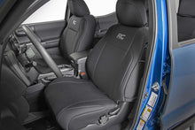 Load image into Gallery viewer, Rough Country Seat Covers | Front | Double Cab | Toyota Tacoma 2WD/4WD (2016-2023) 91030 - Side View
