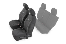 Load image into Gallery viewer, Rough Country Seat Covers | Front | Jeep Wrangler Unlimited 4WD (2013-2018) 91004F - Back View