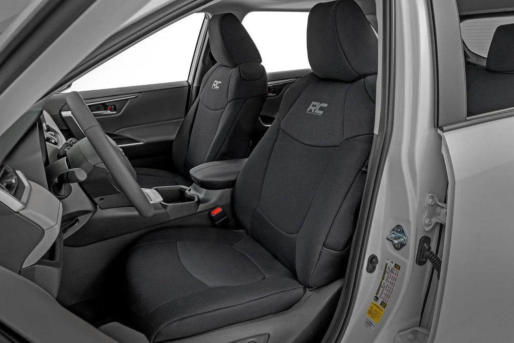 Rough Country Seat Covers | Front & Rear | Toyota Rav4 2WD/4WD (2019-2025) 91064 - Main Product View
