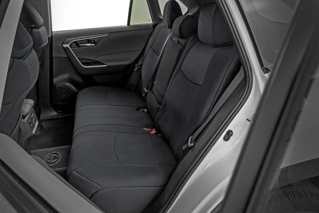 Rough Country Seat Covers | Front & Rear | Toyota Rav4 2WD/4WD (2019-2025) 91064 - Back View