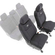Load image into Gallery viewer, Rough Country Seat Covers | Front W/ Console Cover | Toyota Tundra 2WD/4WD (2014-2021) 91026A - Main Product View